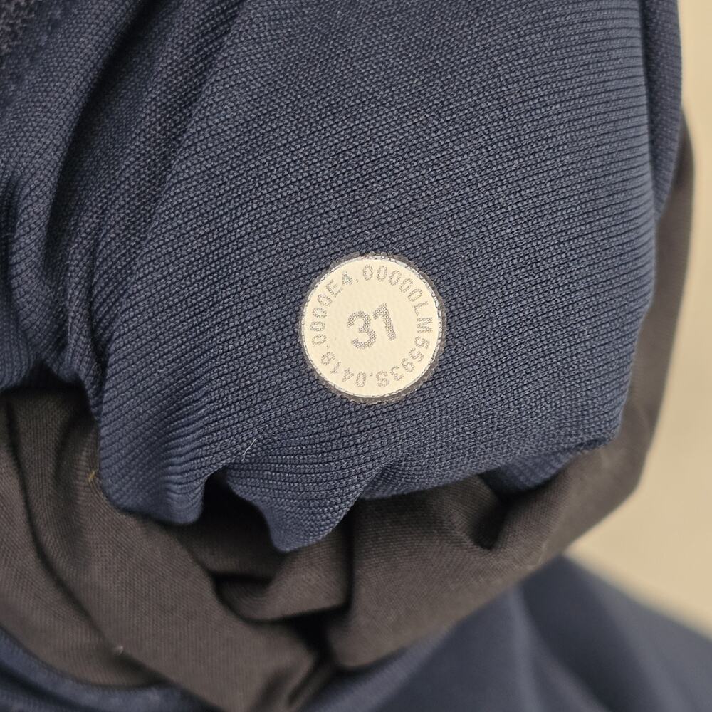 Lululemon Mens ABC Slim Fit Pants 31 (Fits 32x32) Blue Warpstreme LM5593S FLAWS - Picture 7 of 15